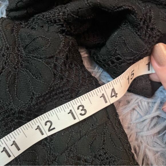 Free People Fame and Partners Womens Mini Black Dress Size 4 - Picture 4 of 5